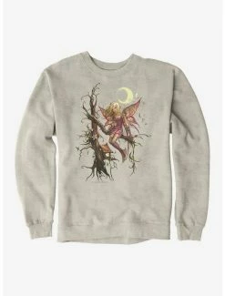 Outlet 😉 Fairies By Trick Sitting Fairy Sweatshirt 💯 -HT Style Outlet Store 17410486 hi