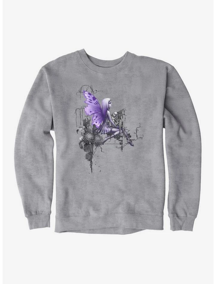 New 😉 Fairies By Trick Purple Wing Fairy Sweatshirt 👏 7 New 😉 Fairies By Trick Purple Wing Fairy Sweatshirt 👏 - Image 5