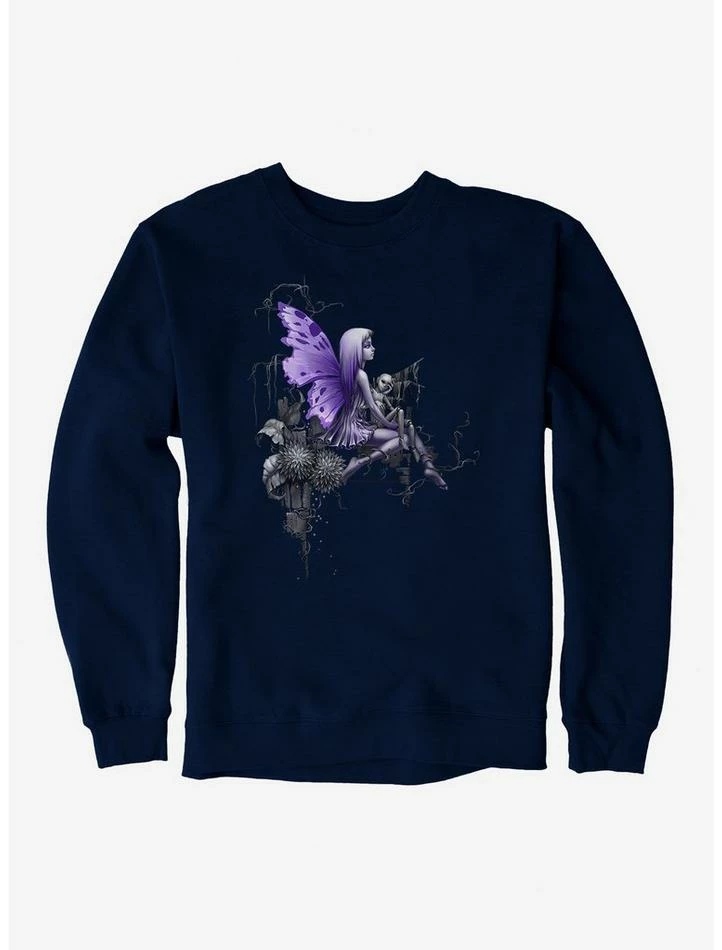 New 😉 Fairies By Trick Purple Wing Fairy Sweatshirt 👏 8 New 😉 Fairies By Trick Purple Wing Fairy Sweatshirt 👏 - Image 6