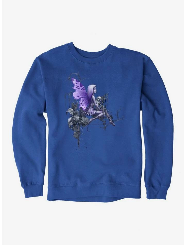 New 😉 Fairies By Trick Purple Wing Fairy Sweatshirt 👏 3 New 😉 Fairies By Trick Purple Wing Fairy Sweatshirt 👏