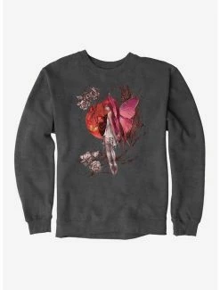 Coupon 🔔 Fairies By Trick Red Moon Fairy Sweatshirt ✨ -HT Style Outlet Store 17411254 hi