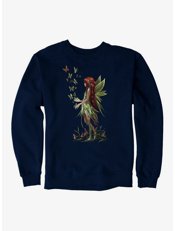 Flash Sale ❤️ Fairies By Trick Sweet Green Fairy Sweatshirt 👍 8 Flash Sale ❤️ Fairies By Trick Sweet Green Fairy Sweatshirt 👍 - Image 6