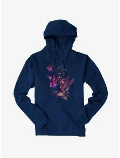 Best deal 🎁 Fairies By Trick Purple Flower Fairy Hoodie 😉 -HT Style Outlet Store 17412499 hi