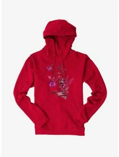 Best deal 🎁 Fairies By Trick Purple Flower Fairy Hoodie 😉 -HT Style Outlet Store 17412513 hi