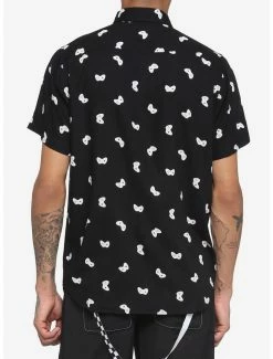 Deals 😀 Video Game Controller Woven Button-Up 🎉 -HT Style Outlet Store 17414530 av2