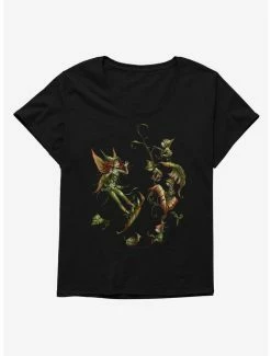 Cheap ๐ฏ Fairies By Trick Green Fairy ๐ง Girls T-Shirt Plus Size ๐