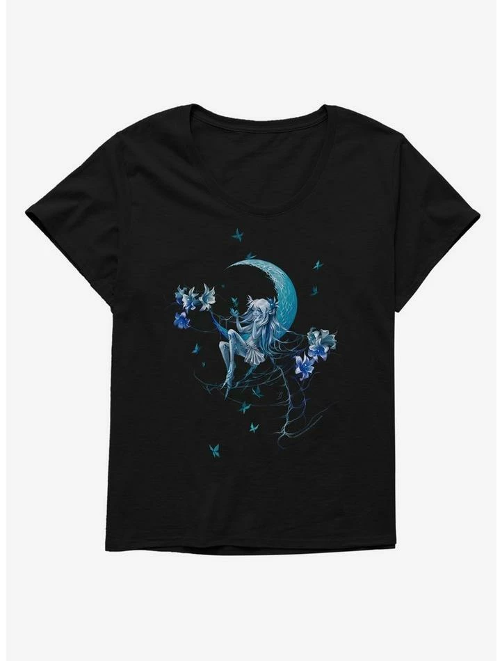 Brand new 💯 Fairies By Trick Night Fairy 👧 Girls T-Shirt Plus Size 🌟 4 Brand new 💯 Fairies By Trick Night Fairy 👧 Girls T-Shirt Plus Size 🌟 - Image 2