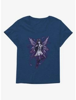Outlet 🔔 Fairies By Trick Purple Pixie Fairy 👧 Girls T-Shirt Plus Size 🔔 -HT Style Outlet Store 17433530 hi