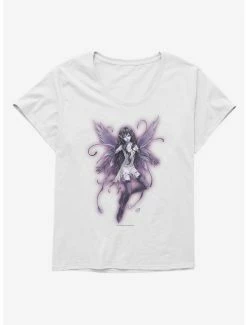 Outlet 🔔 Fairies By Trick Purple Pixie Fairy 👧 Girls T-Shirt Plus Size 🔔