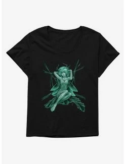 Best Pirce 🎉 Fairies By Trick Turquoise Fairy 👧 Girls T-Shirt Plus Size ⌛