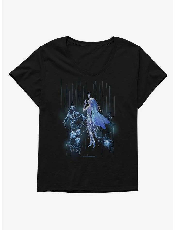 Budget ⌛ Fairies By Trick Storm Fairy 👧 Girls T-Shirt Plus Size 👍 4 Budget ⌛ Fairies By Trick Storm Fairy 👧 Girls T-Shirt Plus Size 👍 - Image 2