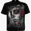 Coupon 🤩 Skull Roses T-Shirt ✔️ -HT Style Outlet Store 17444664 hi