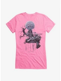 Discount ⌛ Fairies By Trick Full Moon Fairy 👧 Girls T-Shirt 🛒