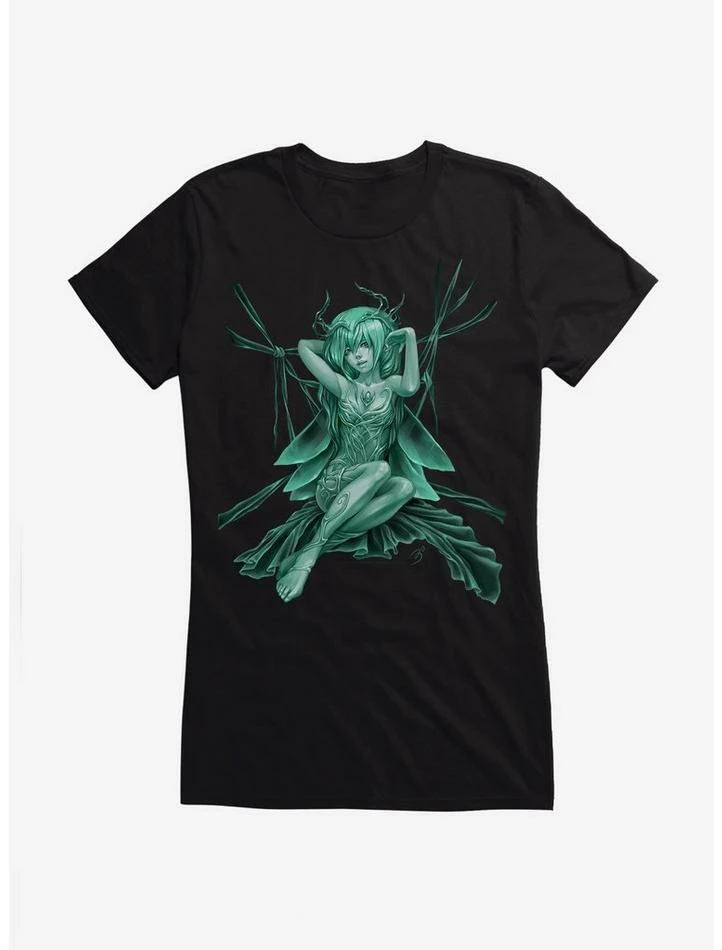 Discount 😉 Fairies By Trick Turquoise Fairy 👧 Girls T-Shirt 🔥 8 Discount 😉 Fairies By Trick Turquoise Fairy 👧 Girls T-Shirt 🔥 - Image 6