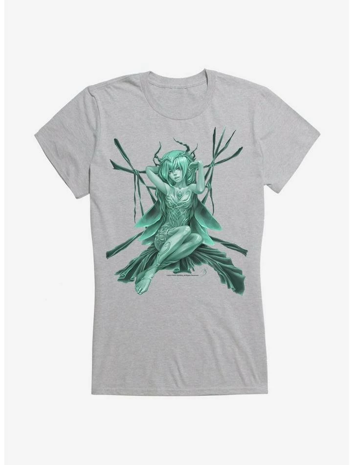 Discount 😉 Fairies By Trick Turquoise Fairy 👧 Girls T-Shirt 🔥 6 Discount 😉 Fairies By Trick Turquoise Fairy 👧 Girls T-Shirt 🔥 - Image 4