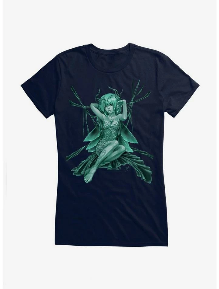Discount 😉 Fairies By Trick Turquoise Fairy 👧 Girls T-Shirt 🔥 5 Discount 😉 Fairies By Trick Turquoise Fairy 👧 Girls T-Shirt 🔥 - Image 3