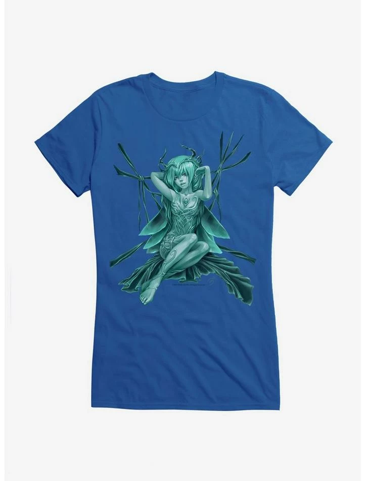 Discount 😉 Fairies By Trick Turquoise Fairy 👧 Girls T-Shirt 🔥 9 Discount 😉 Fairies By Trick Turquoise Fairy 👧 Girls T-Shirt 🔥 - Image 7