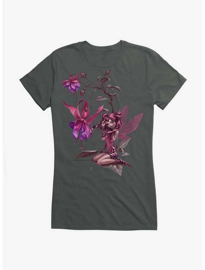 Top 10 👍 Fairies By Trick Purple Flower Fairy 👧 Girls T-Shirt 🥰 5 Top 10 👍 Fairies By Trick Purple Flower Fairy 👧 Girls T-Shirt 🥰 - Image 3