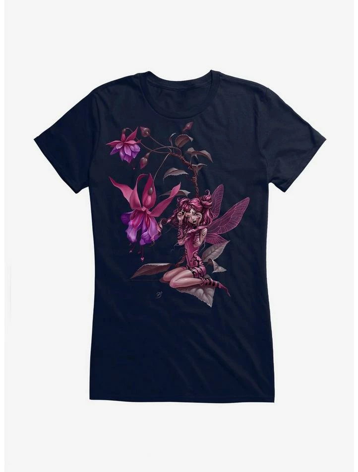 Top 10 👍 Fairies By Trick Purple Flower Fairy 👧 Girls T-Shirt 🥰 8 Top 10 👍 Fairies By Trick Purple Flower Fairy 👧 Girls T-Shirt 🥰 - Image 6