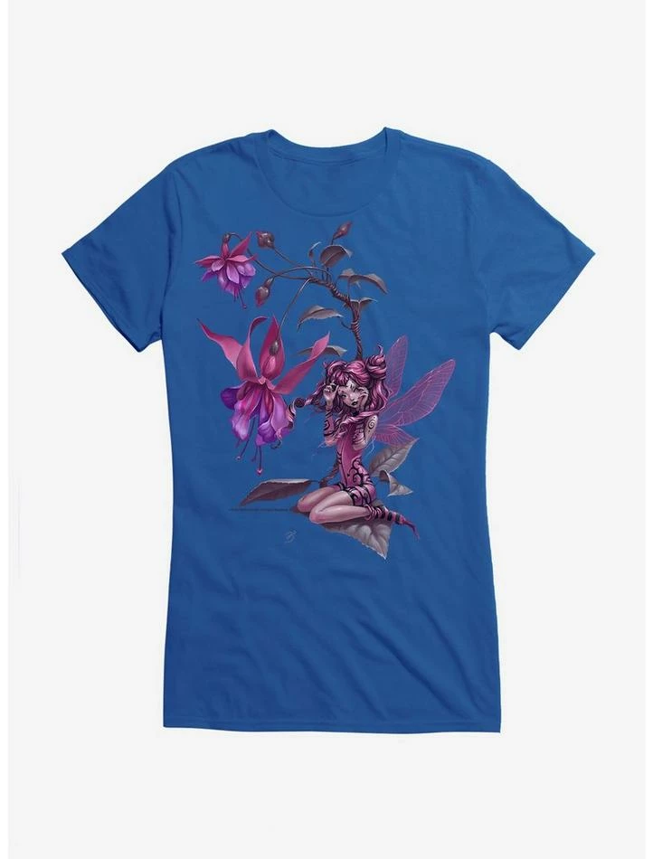 Top 10 👍 Fairies By Trick Purple Flower Fairy 👧 Girls T-Shirt 🥰 10 Top 10 👍 Fairies By Trick Purple Flower Fairy 👧 Girls T-Shirt 🥰 - Image 8