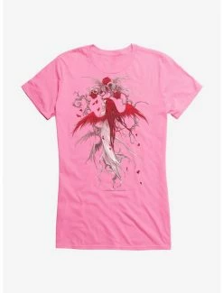 Outlet 🤩 Fairies By Trick Red Rose Fairy 👧 Girls T-Shirt ⭐ 14 Outlet 🤩 Fairies By Trick Red Rose Fairy 👧 Girls T-Shirt ⭐ -HT Style Outlet Store 17454275 hi