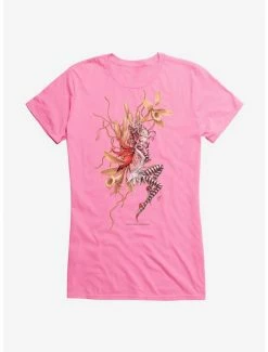 Coupon 🌟 Fairies By Trick Red Wing Fairy 👧 Girls T-Shirt 🥰 -HT Style Outlet Store 17454331 hi