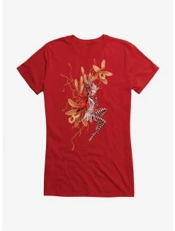 Coupon 🌟 Fairies By Trick Red Wing Fairy 👧 Girls T-Shirt 🥰 -HT Style Outlet Store 17454352 hi