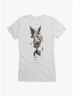 Discount 🎉 Fairies By Trick Skull Fairy 👧 Girls T-Shirt 👍 19 Discount 🎉 Fairies By Trick Skull Fairy 👧 Girls T-Shirt 👍 -HT Style Outlet Store 17454478 hi