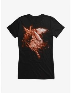 Best Sale 👍 Fairies By Trick Swan Fairy 👧 Girls T-Shirt 🔥