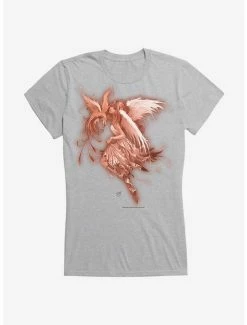 Best Sale 👍 Fairies By Trick Swan Fairy 👧 Girls T-Shirt 🔥 -HT Style Outlet Store 17454506 hi