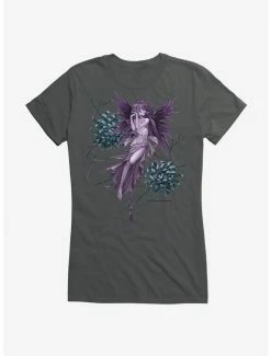 Deals ⭐ Fairies By Trick Sweet Purple Fairy 👧 Girls T-Shirt 🔔