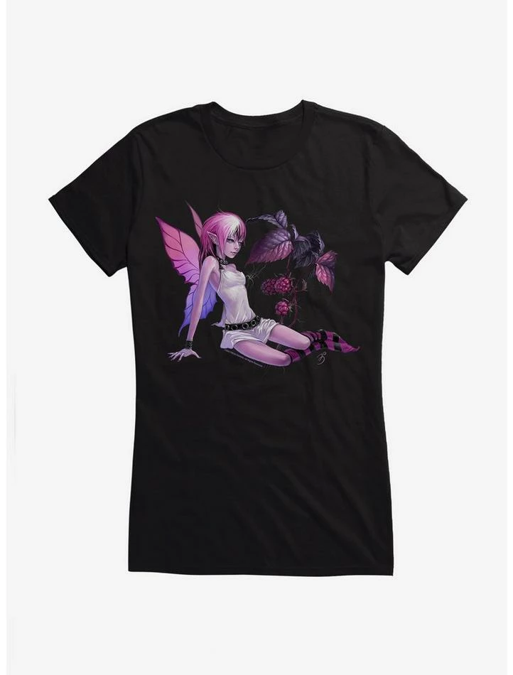 Buy 🔔 Fairies By Trick Emo Fairy 👧 Girls T-Shirt 🎁 4 Buy 🔔 Fairies By Trick Emo Fairy 👧 Girls T-Shirt 🎁 - Image 2