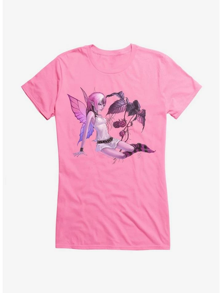 Buy 🔔 Fairies By Trick Emo Fairy 👧 Girls T-Shirt 🎁 6 Buy 🔔 Fairies By Trick Emo Fairy 👧 Girls T-Shirt 🎁 - Image 4