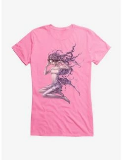 Cheapest ⌛ Fairies By Trick Blown Away Fairy 👧 Girls T-Shirt 🔥 -HT Style Outlet Store 17454795 hi