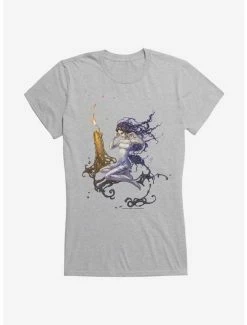 Budget 😀 Fairies By Trick Candle Fairy 👧 Girls T-Shirt 👍 -HT Style Outlet Store 17454921 hi