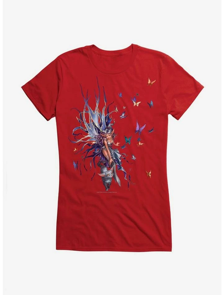 Coupon ❤️ Fairies By Trick Kitty Kat Fairy 👧 Girls T-Shirt ✨ 9 Coupon ❤️ Fairies By Trick Kitty Kat Fairy 👧 Girls T-Shirt ✨ - Image 7