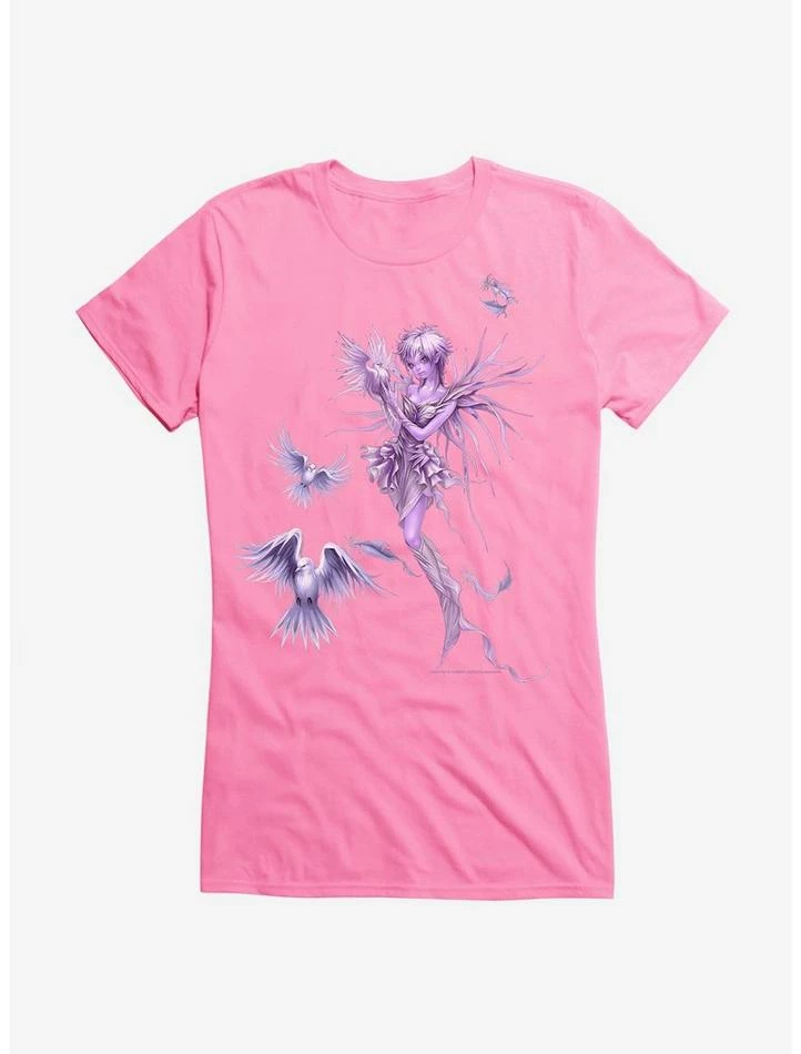 Outlet 🔥 Fairies By Trick Dove Fairy 👧 Girls T-Shirt 😍 6 Outlet 🔥 Fairies By Trick Dove Fairy 👧 Girls T-Shirt 😍 - Image 4