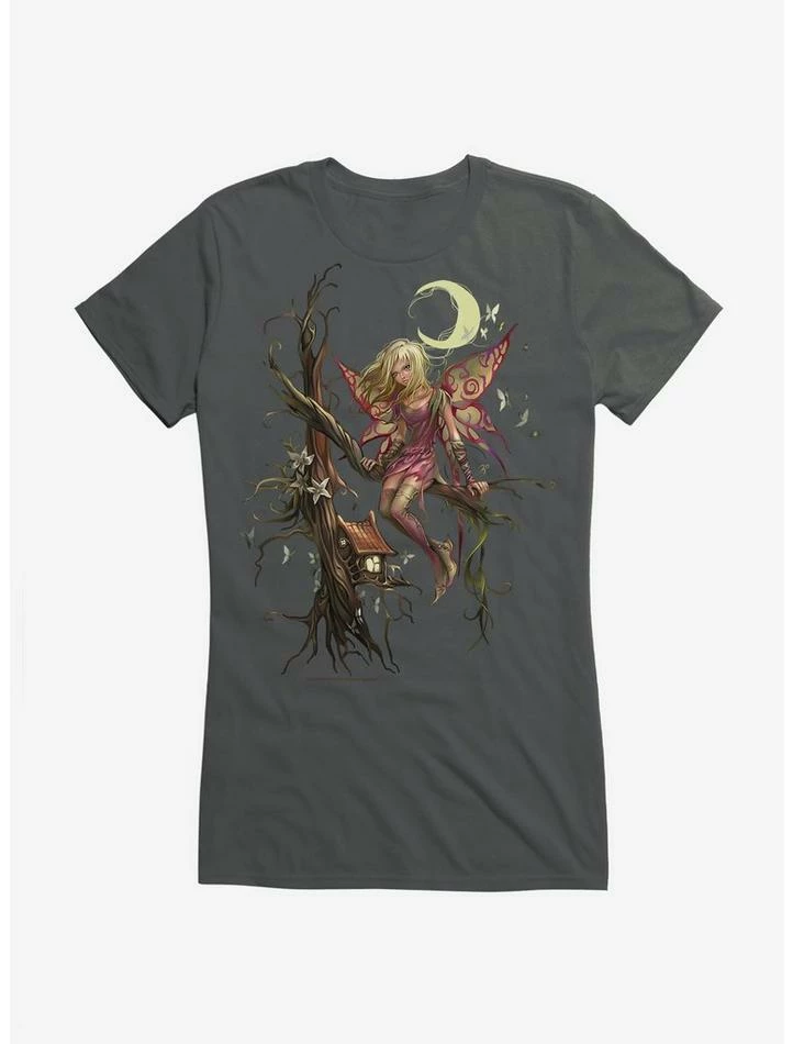 Brand new 🤩 Fairies By Trick Sitting Fairy 👧 Girls T-Shirt ⌛ 5 Brand new 🤩 Fairies By Trick Sitting Fairy 👧 Girls T-Shirt ⌛ - Image 3