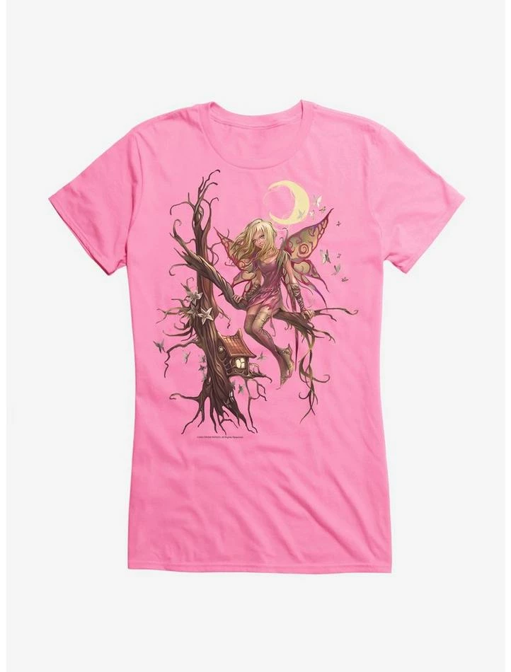 Brand new 🤩 Fairies By Trick Sitting Fairy 👧 Girls T-Shirt ⌛ 6 Brand new 🤩 Fairies By Trick Sitting Fairy 👧 Girls T-Shirt ⌛ - Image 4