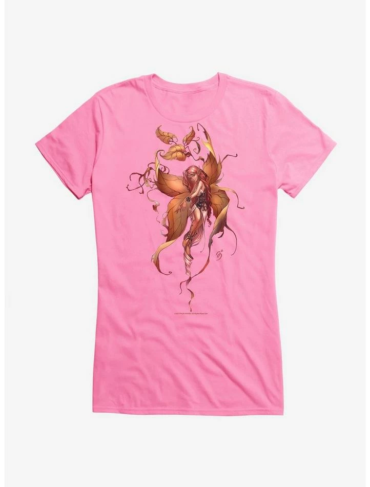 Hot Sale 🌟 Fairies By Trick Autumn Fairy 👧 Girls T-Shirt ⌛ 6 Hot Sale 🌟 Fairies By Trick Autumn Fairy 👧 Girls T-Shirt ⌛ - Image 4