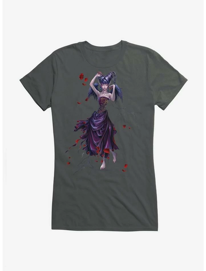 Cheap 🎉 Fairies By Trick Drippy Roses Fairy 👧 Girls T-Shirt 👍 9 Cheap 🎉 Fairies By Trick Drippy Roses Fairy 👧 Girls T-Shirt 👍 - Image 7