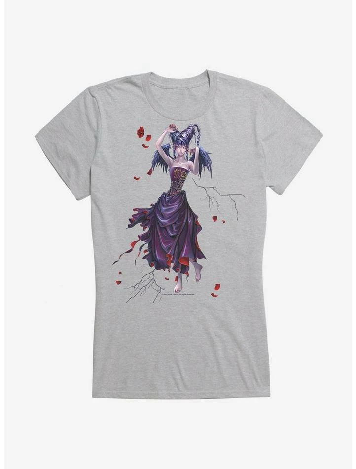 Cheap 🎉 Fairies By Trick Drippy Roses Fairy 👧 Girls T-Shirt 👍 6 Cheap 🎉 Fairies By Trick Drippy Roses Fairy 👧 Girls T-Shirt 👍 - Image 4