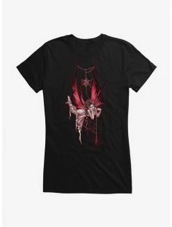 Buy 😀 Fairies By Trick Spider Web Fairy 👧 Girls T-Shirt ✨ 14 Buy 😀 Fairies By Trick Spider Web Fairy 👧 Girls T-Shirt ✨ -HT Style Outlet Store 17456728 hi