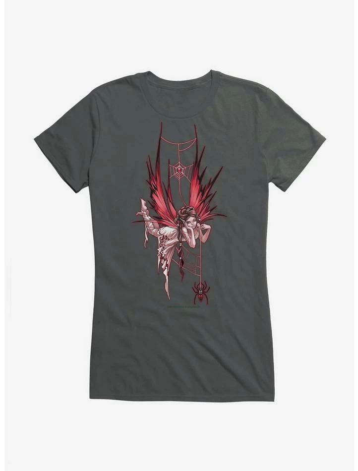 Buy 😀 Fairies By Trick Spider Web Fairy 👧 Girls T-Shirt ✨ 8 Buy 😀 Fairies By Trick Spider Web Fairy 👧 Girls T-Shirt ✨ - Image 6