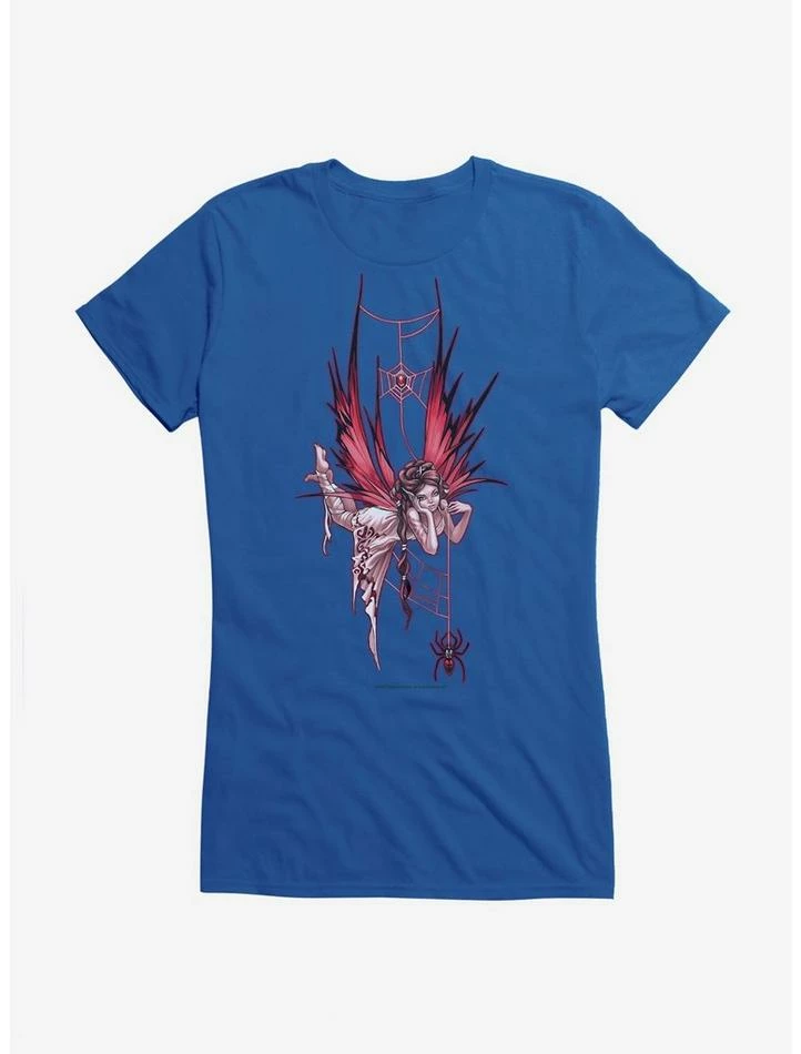 Buy 😀 Fairies By Trick Spider Web Fairy 👧 Girls T-Shirt ✨ 9 Buy 😀 Fairies By Trick Spider Web Fairy 👧 Girls T-Shirt ✨ - Image 7