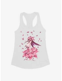 Top 10 🛒 Fairies By Trick Pink Blossom Fairy 👧 Girls Tank 💯 -HT Style Outlet Store 17468141 hi