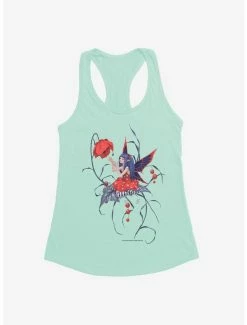 Top 10 🧨 Fairies By Trick Red Daisy Fairy 👧 Girls Tank 😍 -HT Style Outlet Store 17468337 hi 1