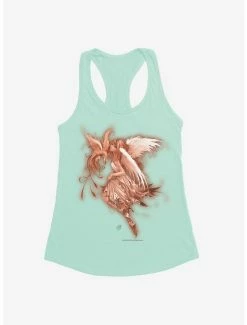 Outlet 💯 Fairies By Trick Swan Fairy 👧 Girls Tank 🧨 -HT Style Outlet Store 17468617 hi 1