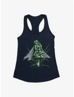 Hot Sale 🔔 Fairies By Trick Green Mushroom Fairy 👧 Girls Tank 🎁