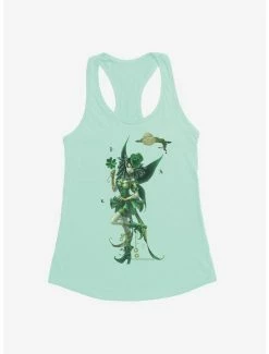 Cheap 😉 Fairies By Trick Lucky Clover Fairy 👧 Girls Tank 😉 -HT Style Outlet Store 17470605 hi